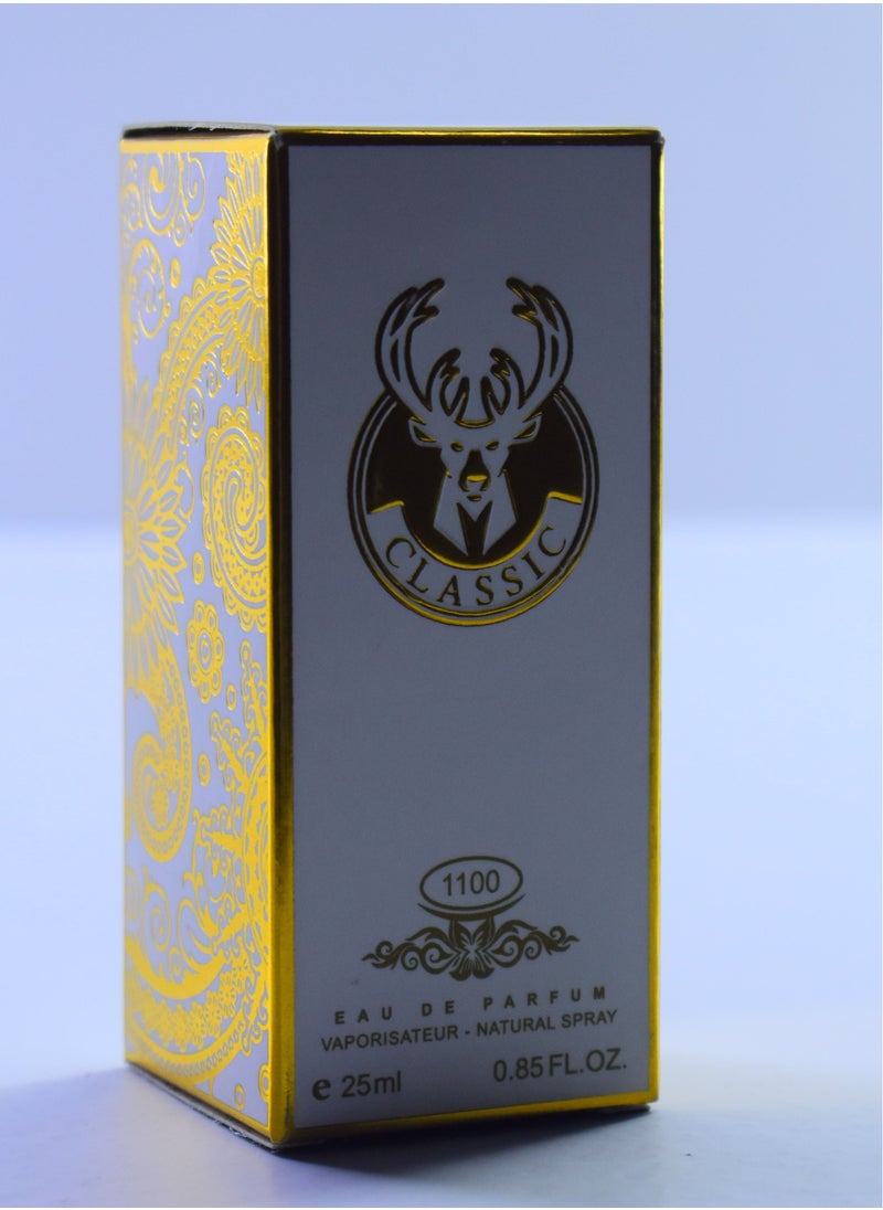 عطر كلاسك رقم 1100 25 مل - pzsku/Z22D1349B6CD20D559E47Z/45/_/1660925763/a6cce5d8-3b9a-47cd-8888-4f0454adfb30