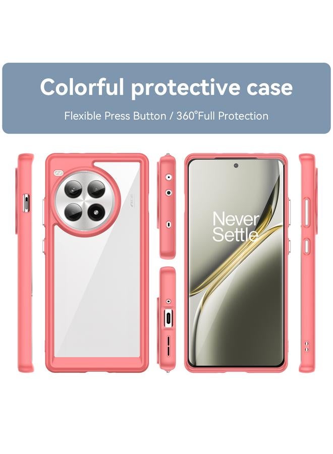 S-TOP Case For OnePlus Ace 3 Pro Colorful Series Acrylic Hybrid TPU Phone Case - Image 2