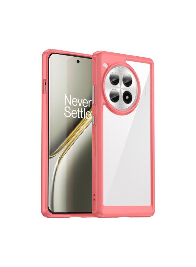 S-TOP Case For OnePlus Ace 3 Pro Colorful Series Acrylic Hybrid TPU Phone Case - Image 1