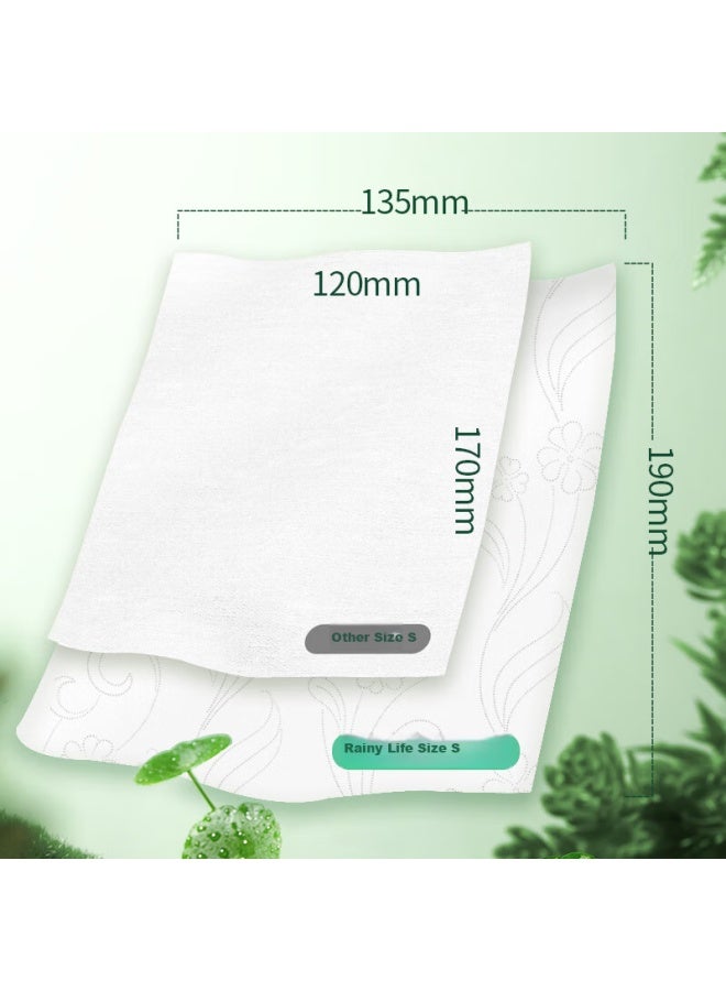 Yusen 3-ply 100 Sheets*24 Packs M Size Wet Water Absorption Tissue Paper Napkin Facial Tissue Paper Towel Sanitary Paper Primary Wood Pulp Full Box - Image 4