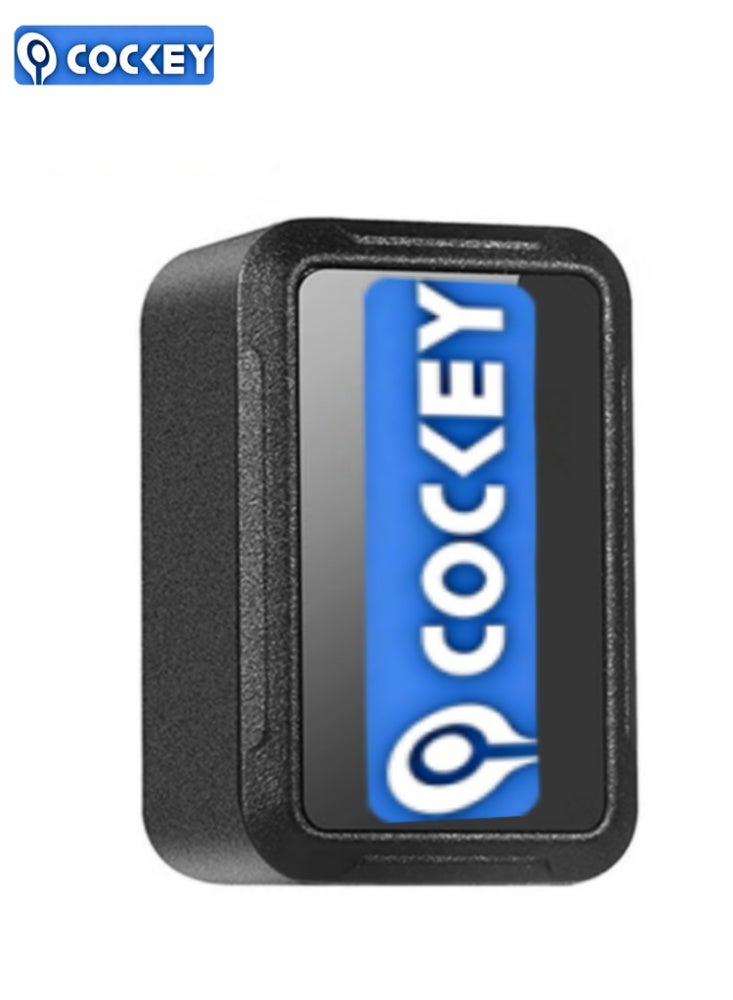 COCKEY Mini GPS Tracker with SOS Emergency Button – Precise Positioning & Instant Alarm for Vehicle/Person Tracking - Image 1