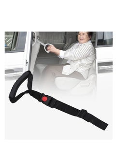Excefore Car Grab Handle Reinforced, Car Pull Strap Get In And Out Car Auxiliary Handle, for Elderly, Pregnant, Disabled (Black)  - Image 1