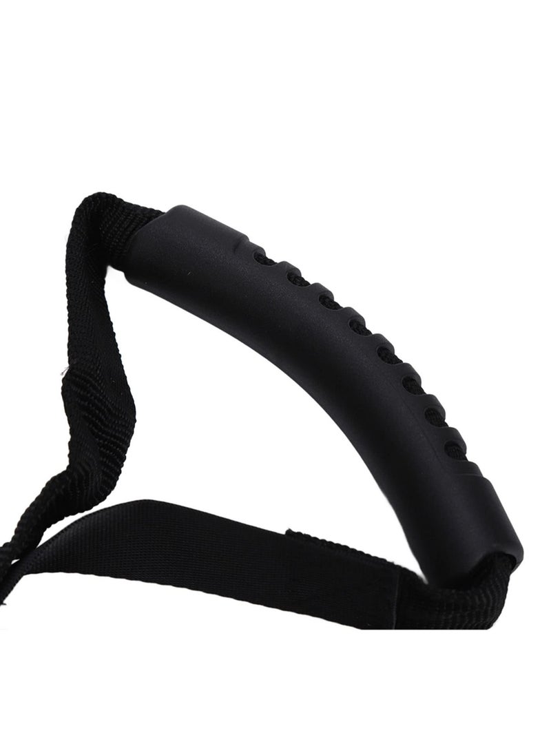 Excefore - Car Grab Handle Reinforced, Car Pull Strap Get In And Out Car Auxiliary Handle, for Elderly, Pregnant, Disabled (Black) - Image 1