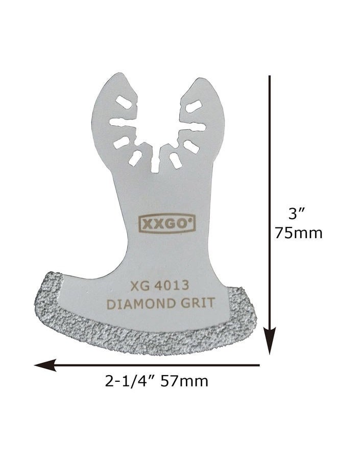 XXGO 8 Pcs Oscillating Multi Tool Diamond Segment Swing Grit Grout Blades XG8001S - Image 2