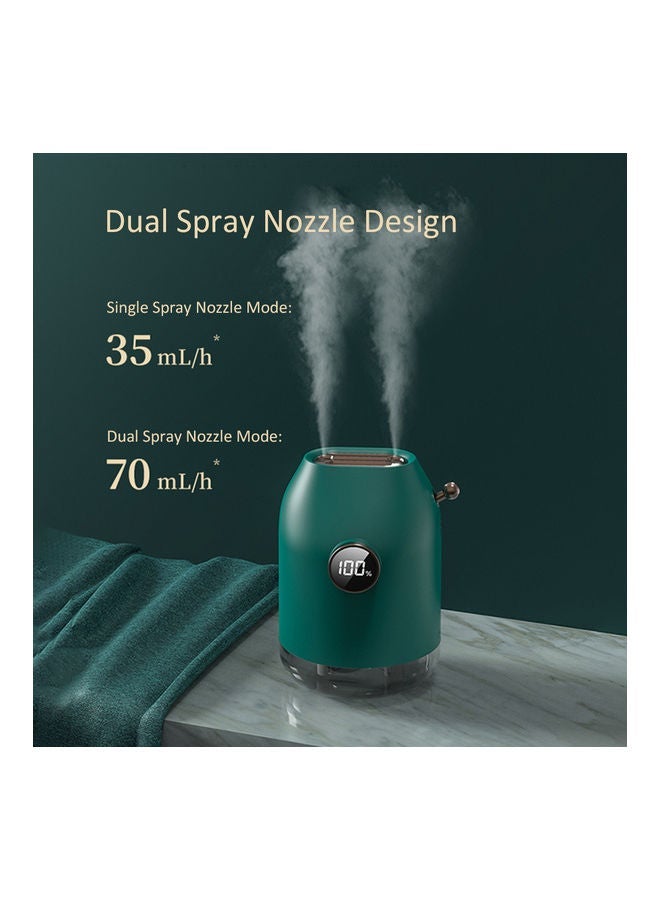 NIBEMINENT Dual Spray Nozzle Aroma Diffuser Humidifier 220W Green - Image 4