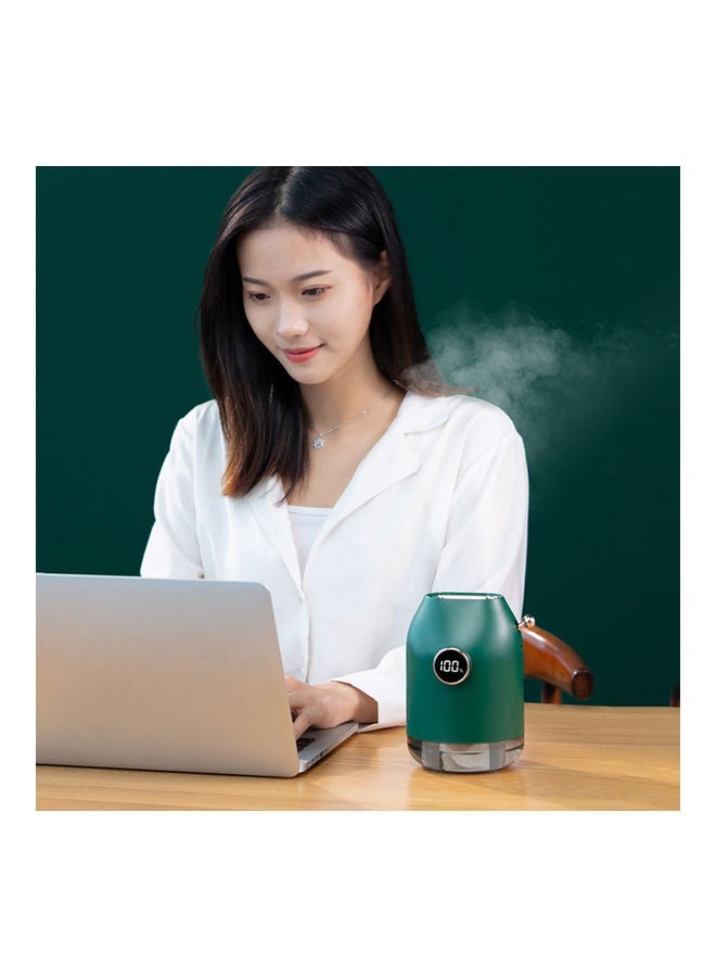 NIBEMINENT Dual Spray Nozzle Aroma Diffuser Humidifier 220W Green - Image 3