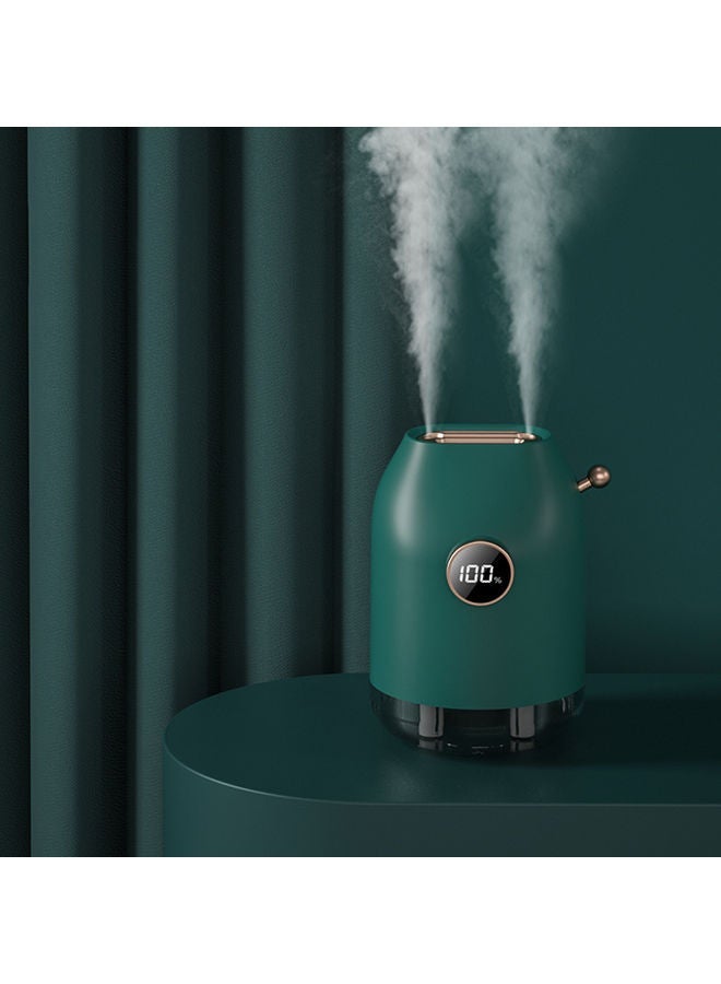 NIBEMINENT Dual Spray Nozzle Aroma Diffuser Humidifier 220W Green - Image 5