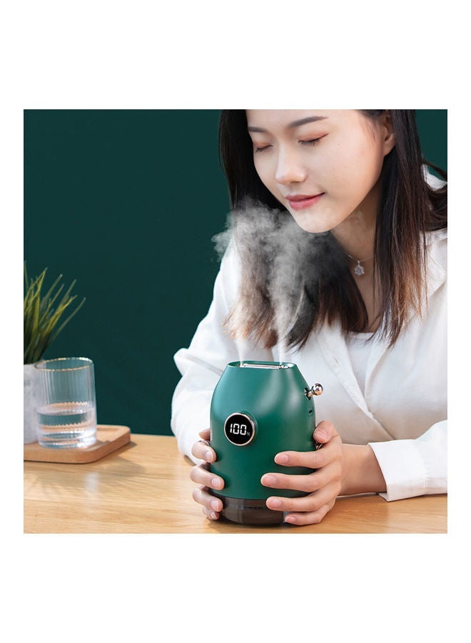 NIBEMINENT Dual Spray Nozzle Aroma Diffuser Humidifier 220W Green - Image 2