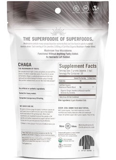 Om Mushroom Superfood OM CHAGA ORGANIC MUSHROOM POWDER 100G - pzsku/Z22D1B9771EC04BECE50FZ/45/_/1741000300/b49a5f9f-3b82-4532-81bc-5b5f3d0bd429