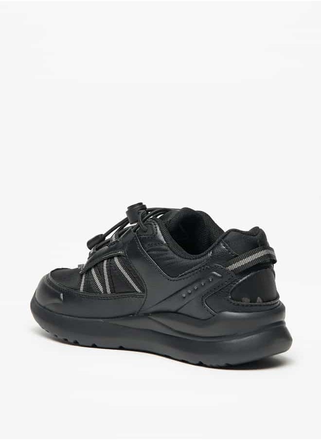Mister Duchini - Boys' Panelled Sneakers with Drawstring Lace Closure - Image 1
