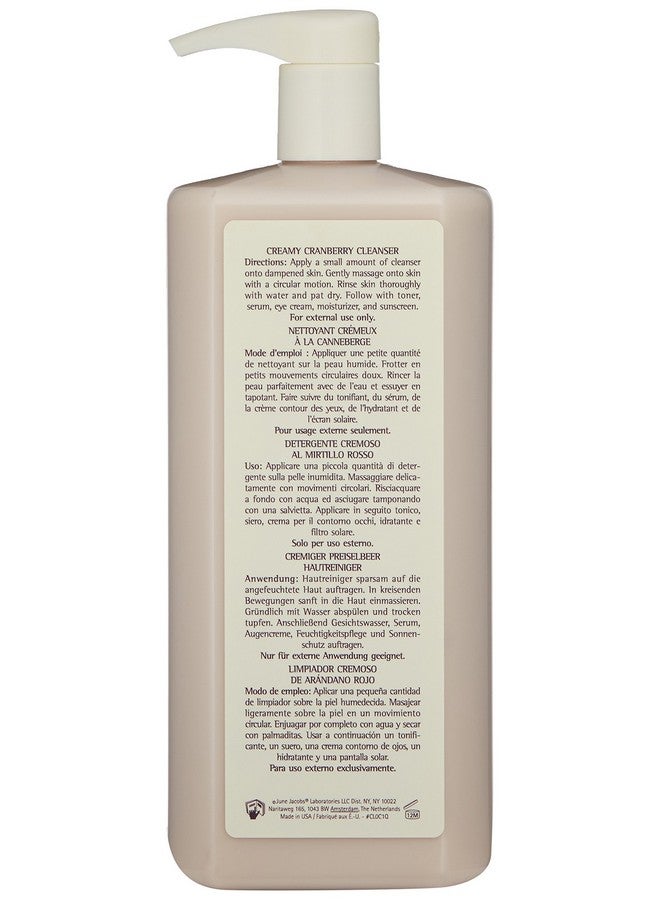June Jacobs Creamy Cranberry Cleanser, 32 Fl Oz (Pack of 1) - Image 2