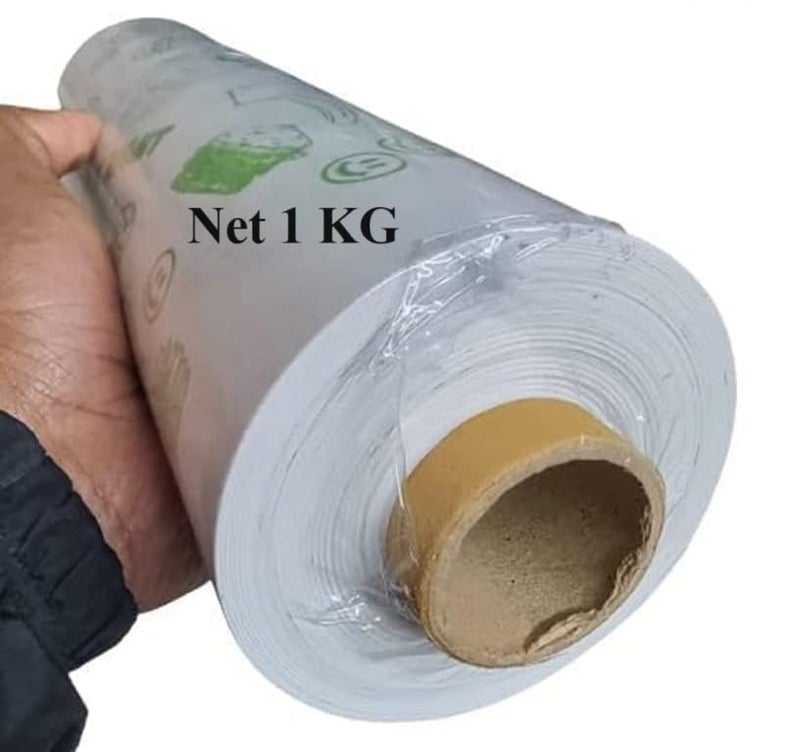 Zxtor 1 Kg Food Wrapping Paper Roll (150 Meter Length): Superior Non-Stick Paper for Food Preservation - Greaseproof, Heat-Resistant, and Eco-Friendly (Pack of 1 Roll) - Image 2