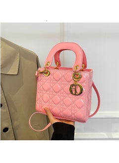 Generic Small Square Bag Women'S Bag Shoulder Bag Ladies' luxury handbag with niche design  Classic Embroidery Three-Grid Four-Grid Toffee Bag  Explosions This Year Popular Joker Small Fragrant Style Shoulder Handbag  - Image 1