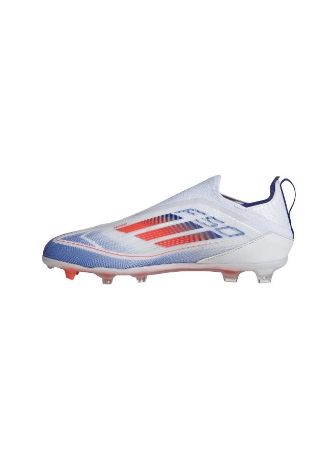 Adidas Adidas F50 Pro Ll Fg J White Football Shoes For Kids Unisex 10K  - Image 4
