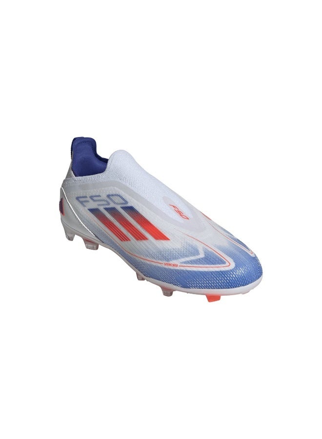 Adidas Adidas F50 Pro Ll Fg J White Football Shoes For Kids Unisex 10K  - Image 5