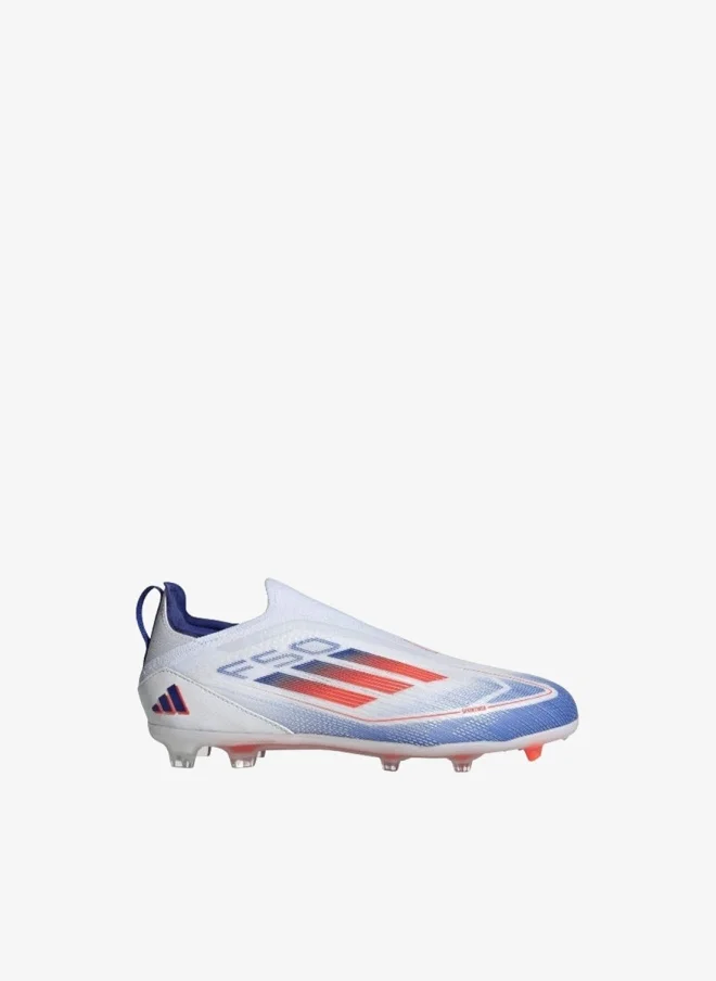Adidas F50 Pro Ll Fg J White Football Shoes For Kids Unisex 10K