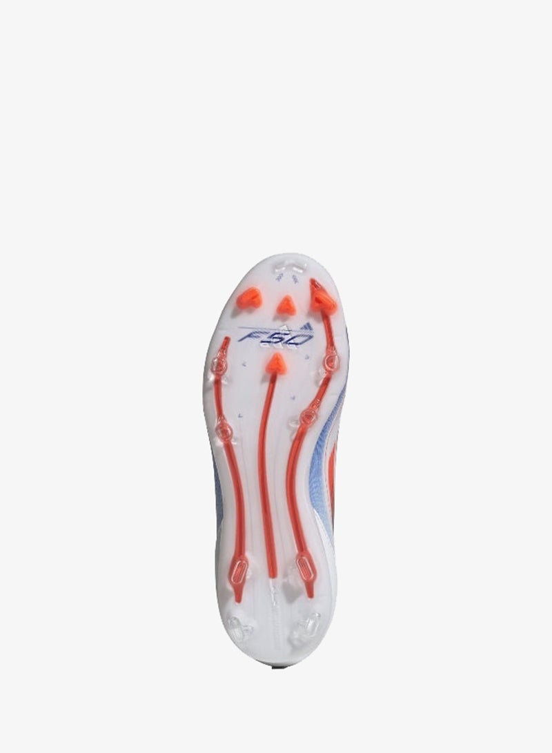 Adidas F50 Pro Ll Fg J White Football Shoes For Kids Unisex 10K - Image 3