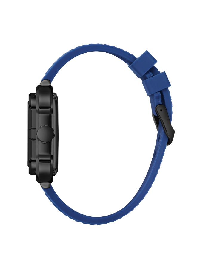 لي كوبر ساعة يد رجالية أوتوماتيكية بسوار سيليكون . - * مم - Image 4