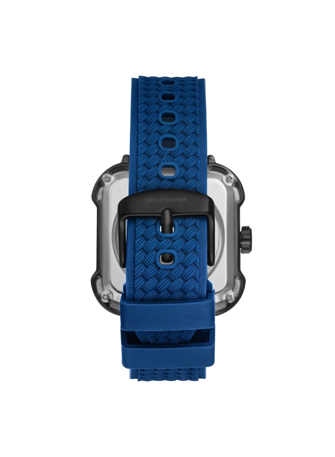 لي كوبر ساعة يد رجالية أوتوماتيكية بسوار سيليكون . - * مم - Image 2