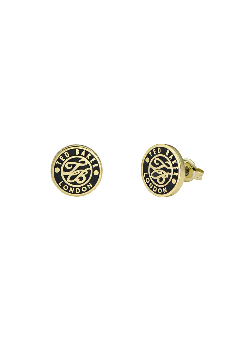 Ted Baker Monogram  Detail Stud Earrings