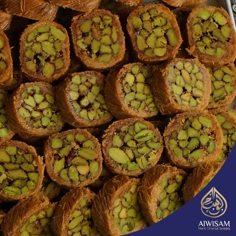 Al Wissam 350g Mixed Baklava -  Premium Arabic Sweets Gift Box for Eid, Diwali, and Special Occasions – Authentic Middle Eastern Dessert – Traditional Baklawa - Image 2