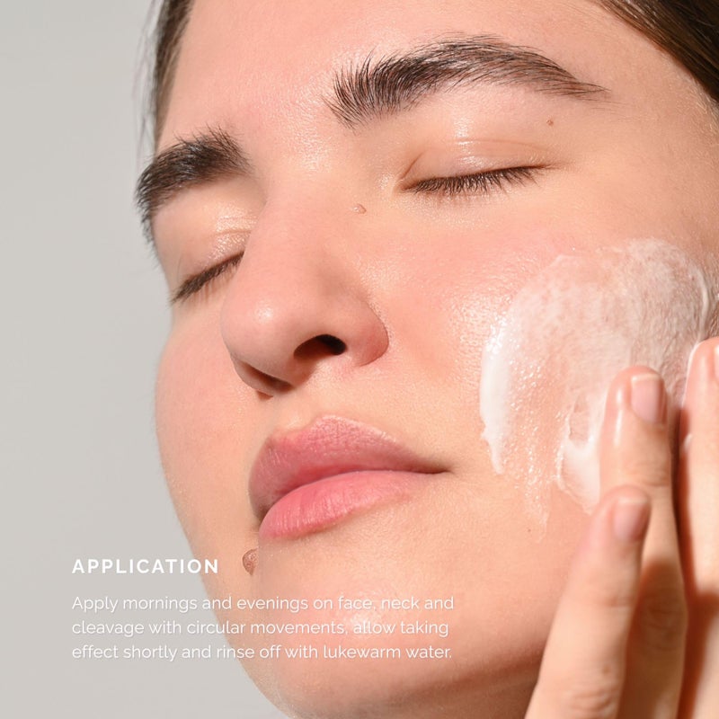 Schrammek Deep Pore Cleanser (6.8 fl oz) - Cleansing Milk for Normal Skin - Makeup Removal - Face Wash & Cleanser â€“ No Parabens - Skin Care - Dr Schrammek - Image 4