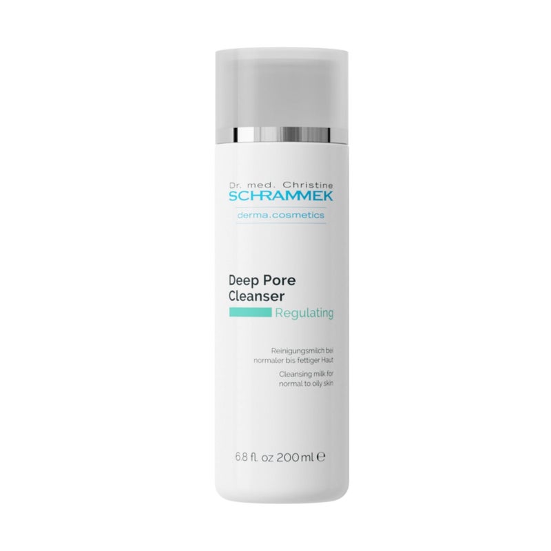 Schrammek Deep Pore Cleanser (6.8 fl oz) - Cleansing Milk for Normal Skin - Makeup Removal - Face Wash & Cleanser â€“ No Parabens - Skin Care - Dr Schrammek - Image 5