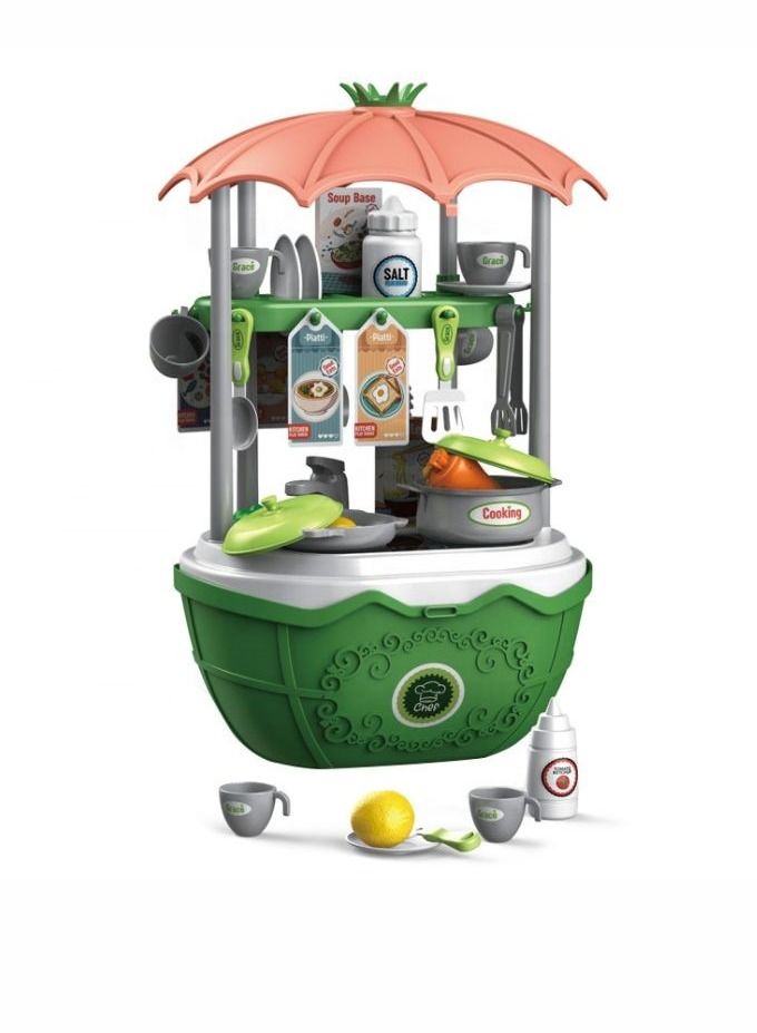 46-Piece 2 in 1 Kitchen Bag Toys Set  - Image 1