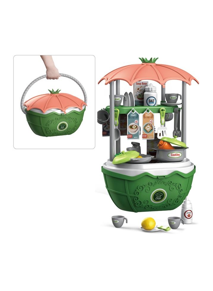 46-Piece 2 in 1 Kitchen Bag Toys Set  - Image 3