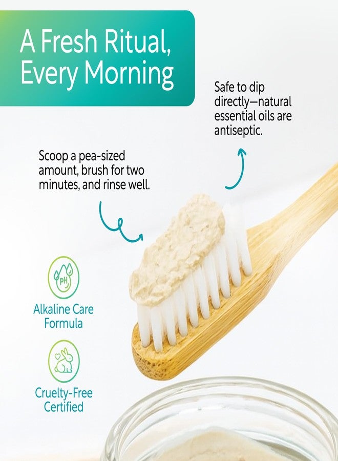 Uncle Harry's Uncle Harry’s Natural Products Orange Blossom Toothpaste (3 oz) – Alkalizing Mineral Tooth Powder, Fluoride-Free Natural Oral Care, Fresh Breath, Supports Healthy Teeth & Gums - Image 3