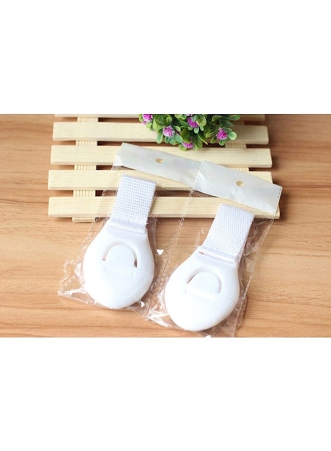 طقم أقفال سلامة للأطفال للباب والخزينة والدولاب والحمام مكون من 10 قطع - Image 5