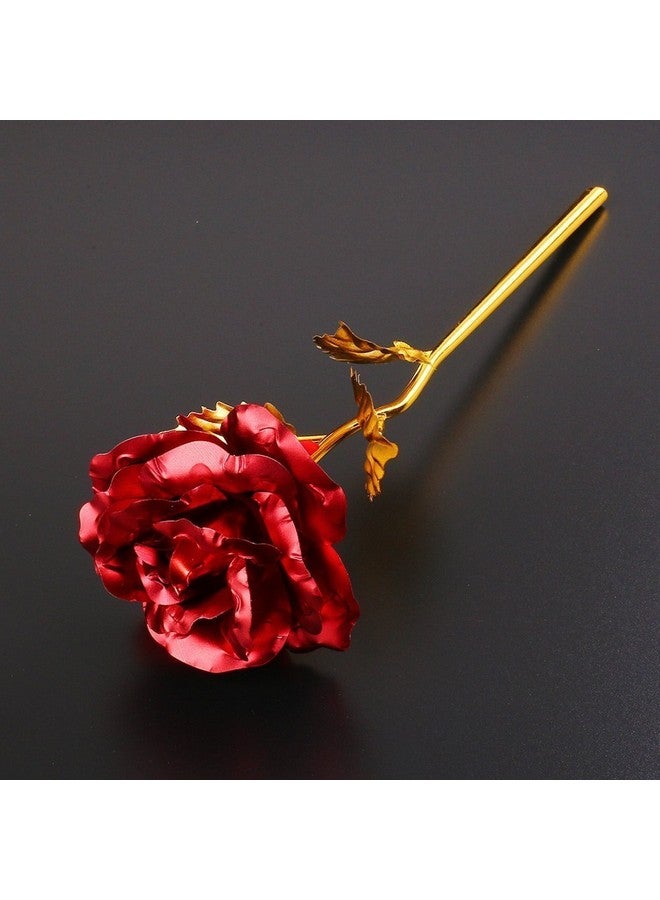 Natali Traders Artificial Golden Rose, Small Soft Toy & Love Message Bottle - Love-Birthday Gifts for Wife-Girlfriend-Girls - Image 3