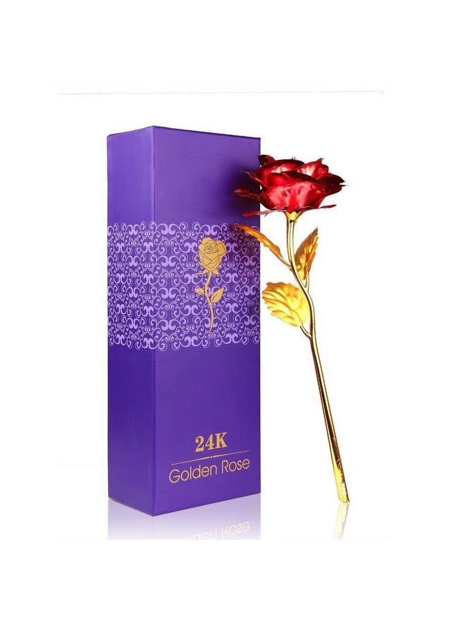 Natali Traders Artificial Golden Rose, Small Soft Toy & Love Message Bottle - Love-Birthday Gifts for Wife-Girlfriend-Girls - Image 2