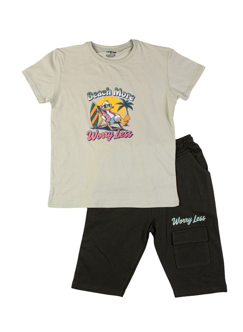 Zercon Summer Pajama Set for Boys 8179 - Image 1