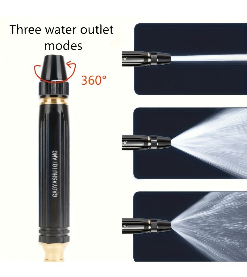 2 Piece Set High Pressure Car Wash Airbrush Portable Cleaner With Clamp - Image 4