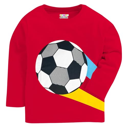Kuchipoo Boys Regular Fit Full Sleeves Cotton T-Shirts (KUC-TSHRT-482, 12-18 Months, Multi-Colored) - Image 5