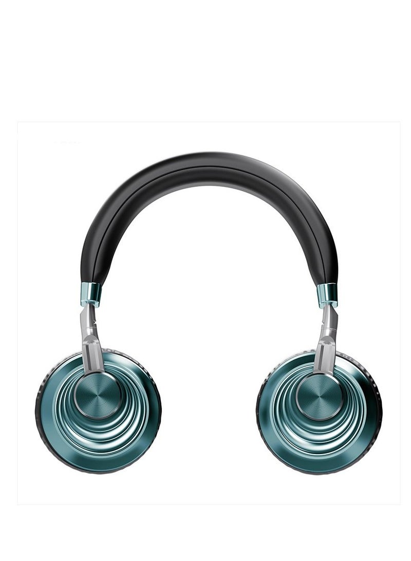 GULFLINK 200mah Folding Wireless Headset Bluetooth Competitive Game Music Sports Plug Wireless Headset Blue - Image 2