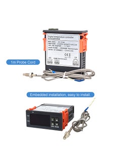 ZFX-7016K 30A Digital Temperature Controller Intelligent High Accuracy Temp Control Thermostat for Freezer Fridge Hatching