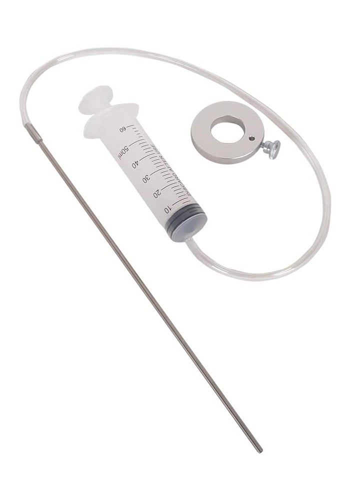 MOTO4U Motorcycle Tools Fork Suspension Oil Level Gauge with 60ml Tuning Syringe - Image 1