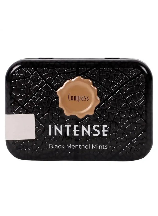 Compass Intense Black Menthol Mints Sugar Free Mouth Freshner- 20gms