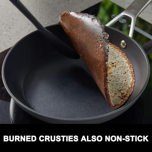 MsMk 8 inch and 10 inch Non Stick Frying Pans, Burnt also Nonstick Frying Pan Set, PFOA Free Non-Toxic, Scratch-resistant, Oven-Safe, Induction Ready, Compatible with All Cooktops - Image 4