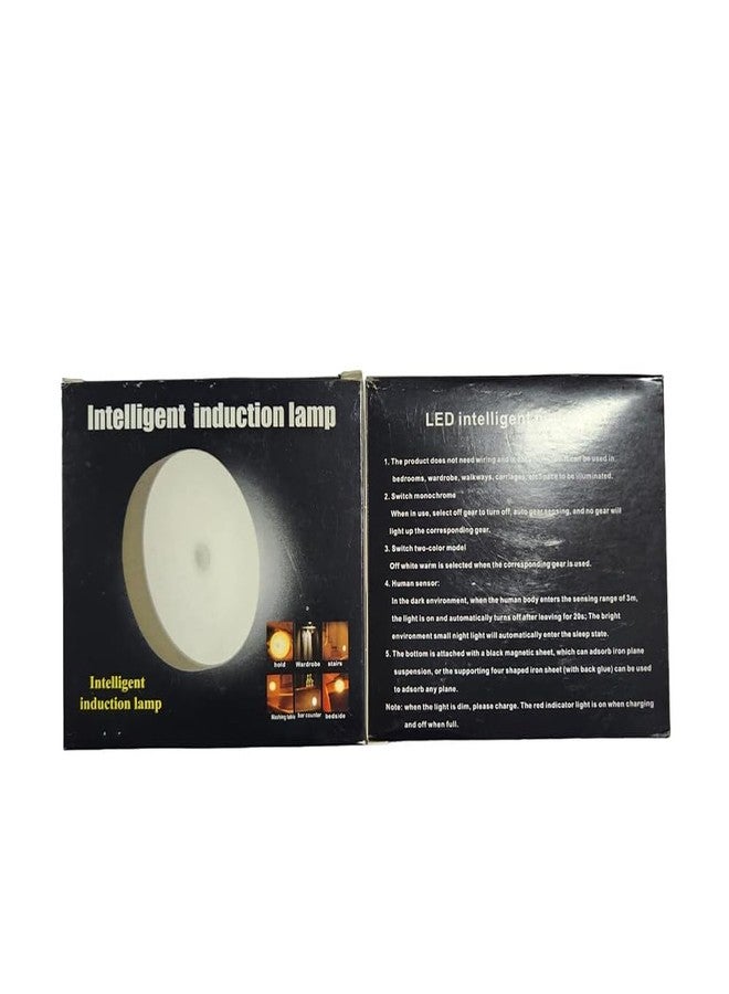 Alinos Atlas Traders USB Rechargeable Motion Sensor Lamp Human Body Induction Night Light for Car, Indoor, Stairs, Wardrobe, Kitchen, Cupboard with Magnetic Base. - Image 2