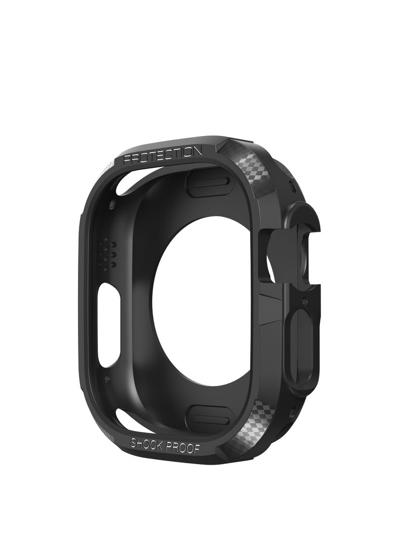 GULFLINK - Protective Case Cover for Apple Watch Series 8/7 41mm Black - Image 1