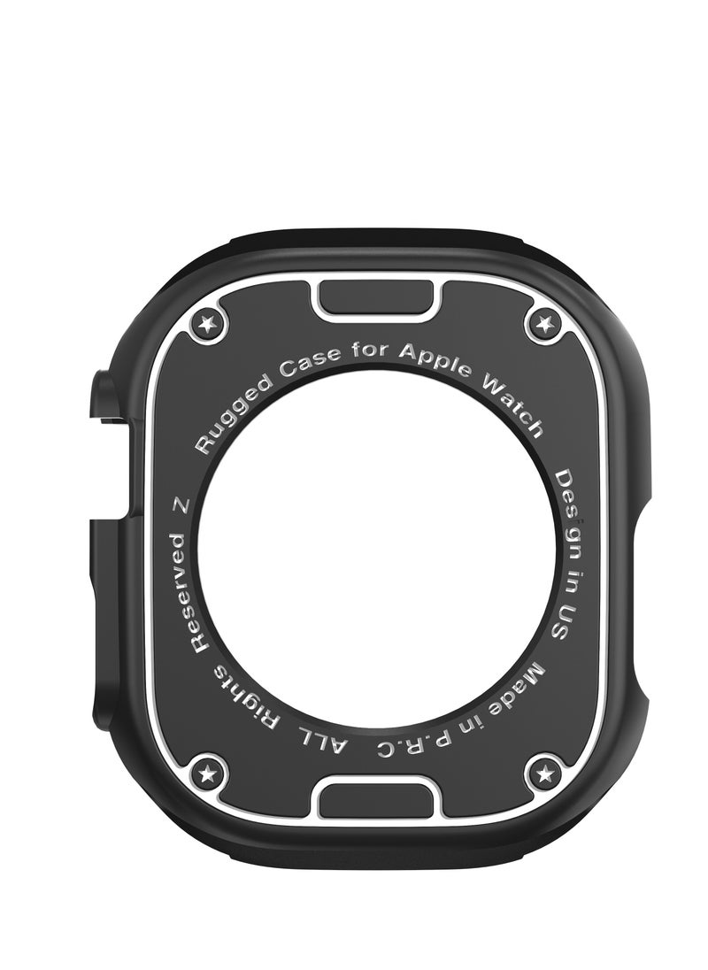 GULFLINK - Protective Case Cover for Apple Watch Series 8/7 41mm Black - Image 1