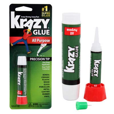 Krazy Glue غراء كرازي KG585 أنبوب فوري 0.07 أونصة شفاف - عبوة من 12 - Image 3
