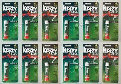 Krazy Glue غراء كرازي KG585 أنبوب فوري 0.07 أونصة شفاف - عبوة من 12 - Image 4