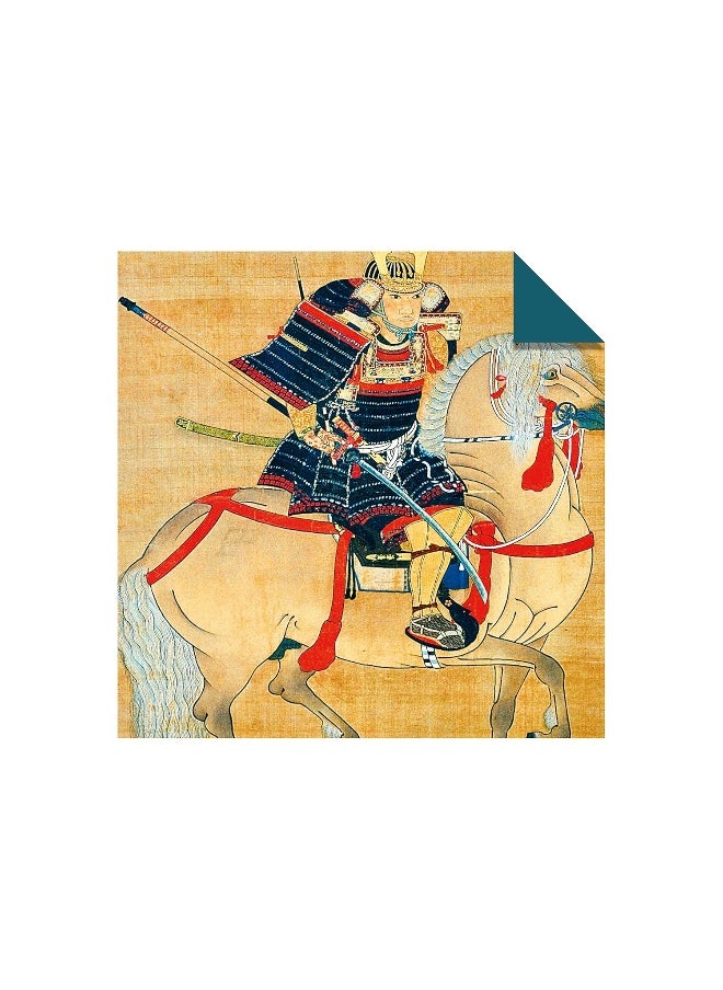 null - Origami Paper - Samurai Prints - Small 6 3/4" - 48 Sheets: Tuttle Origami Paper: Origami Sheets Printed with 8 Different Designs: Instructions for 6 Projects Included - Image 1