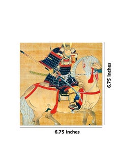 Origami Paper - Samurai Prints - Small 6 3/4" - 48 Sheets: Tuttle Origami Paper: Origami Sheets Printed with 8 Different Designs: Instructions for 6 Projects Included  - Image 1
