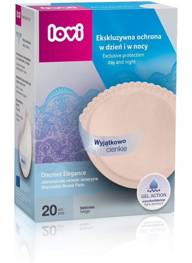 lovi 20 Pieces Breast Pads Discreet Elegance  - Image 2