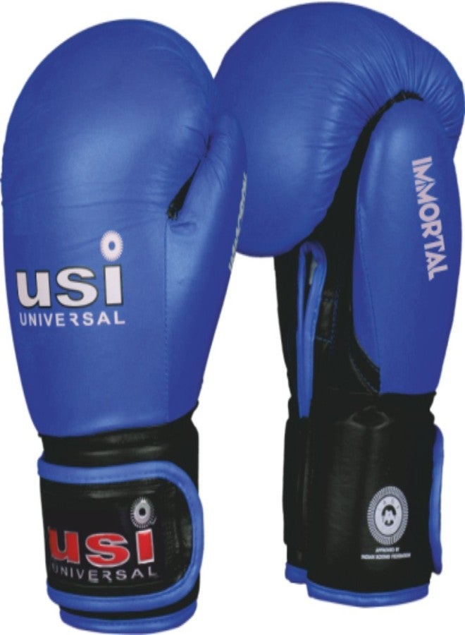 USI Immortal Safe Spar Gloves (Blue, 12 oz) - Image 1